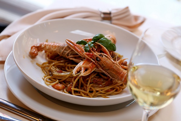 Piatto di pasta.