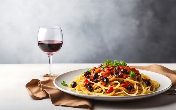 Pausa pranzo al ristorante.